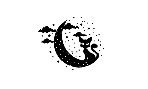 Black Cat Moon Design Review for Embroidery Projects