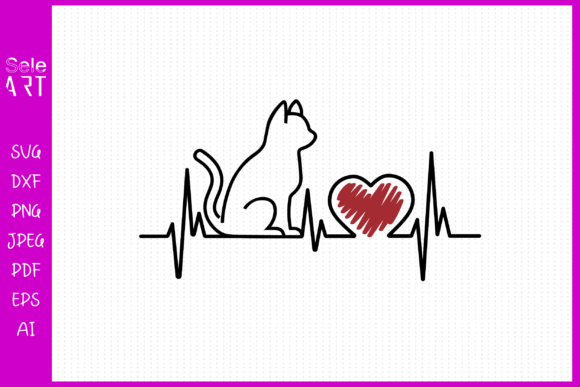 Cat EKG Embroidery Design Review