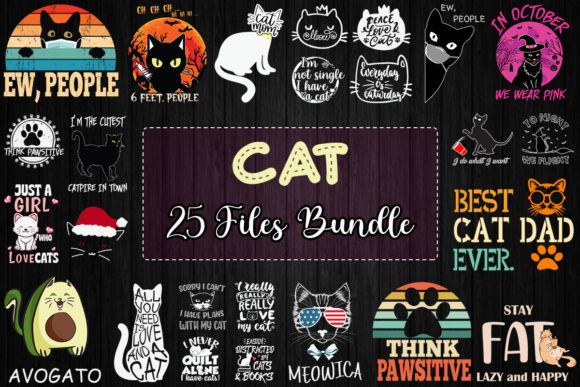 Cat Graphics Bundle Review for Embroidery Projects