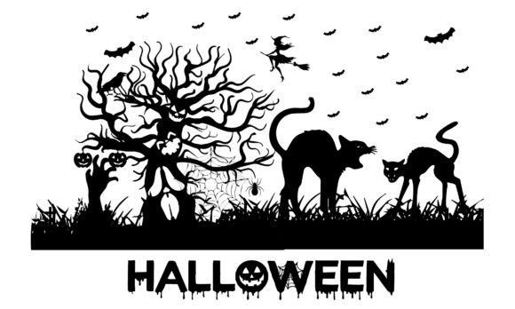 Cat Halloween Landscapes Embroidery Review