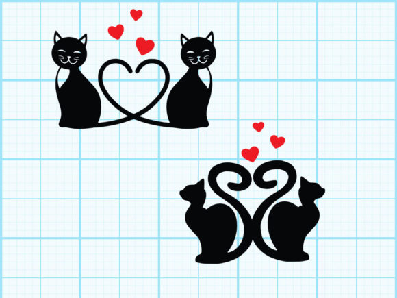 Cute Cat Couple Valentine Embroidery Design Review