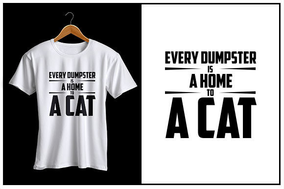 Every Dumpster a Home to Cat Embroidery Review