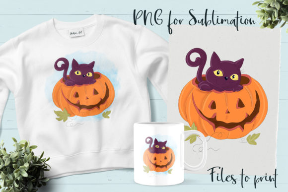 Halloween Cat Sublimation Design Print Review