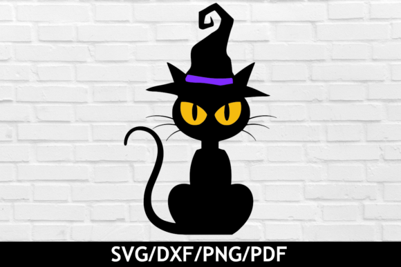 Halloween Cat with Witch Hat Embroidery Review
