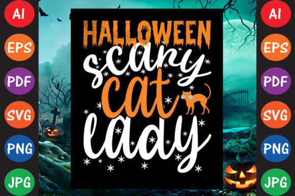 Halloween Scary Cat Lady Embroidery Review