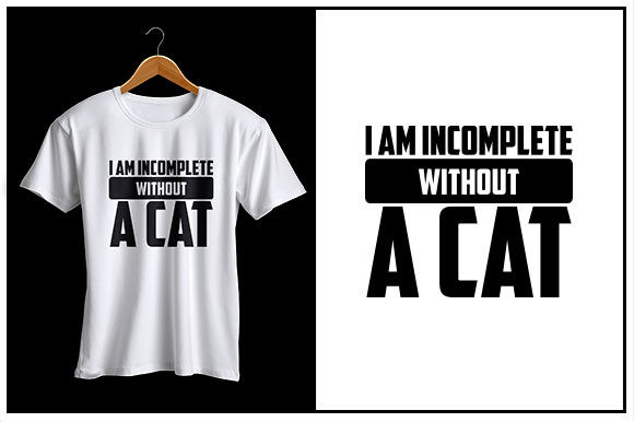 I Am Incomplete Without a Cat Embroidery Design Review