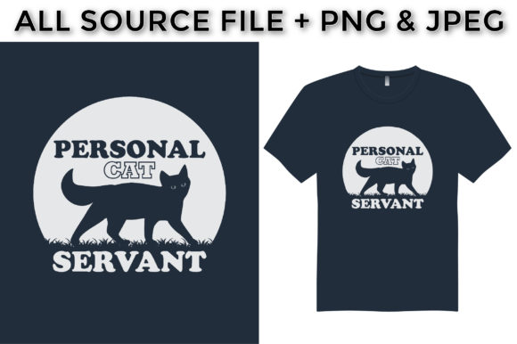 Personal Cat Servant T-Shirt Design Review