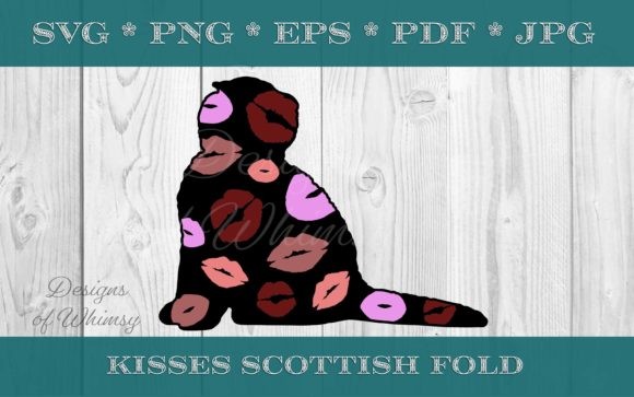 Scottish Fold Cat Kisses Embroidery Design Review