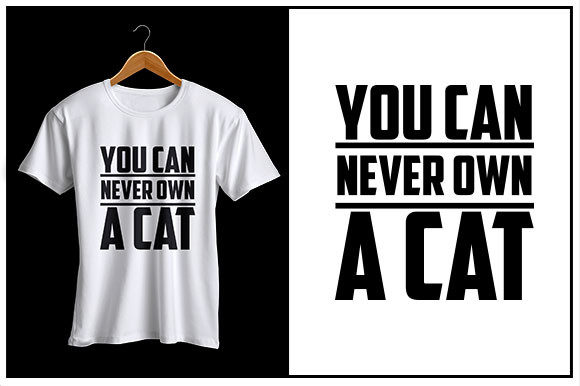 You Can Never Own a Cat Embroidery Design Review